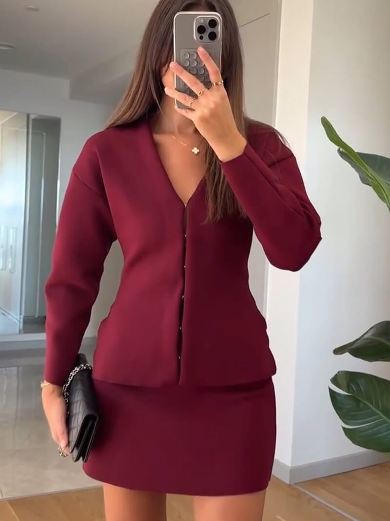 Seame - Cathy Knit Set S