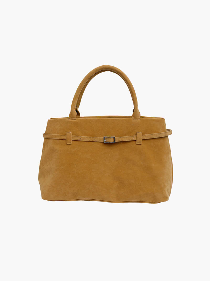 Seame - Dalila Suede Bag Beige Regular