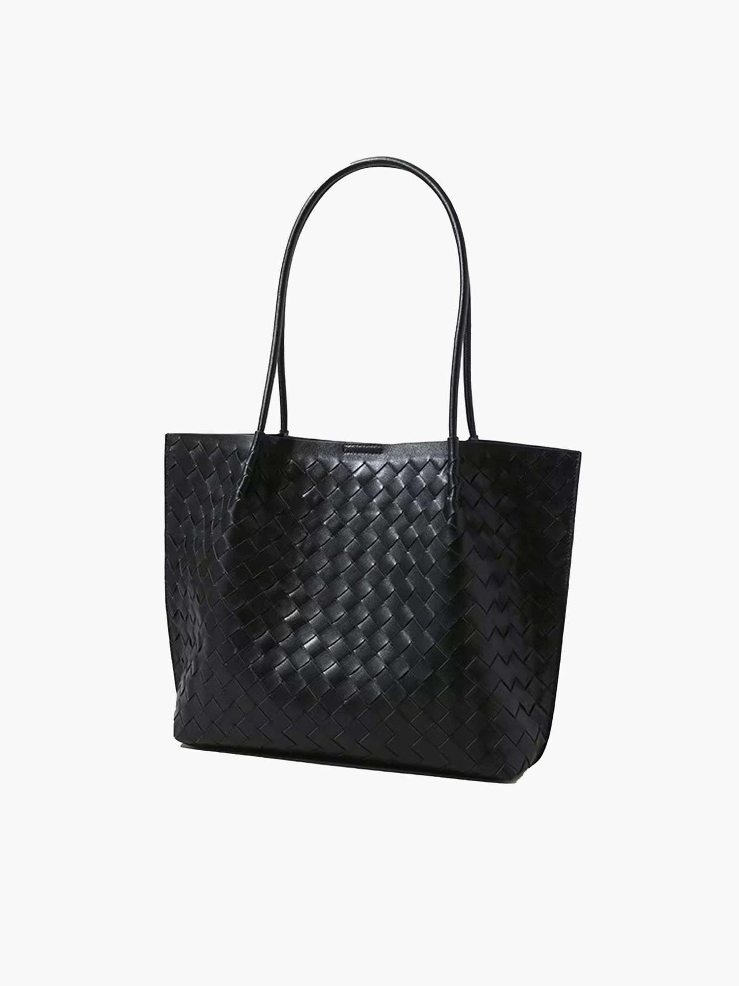Seame - Diana Woven Tote Bag Black Regular