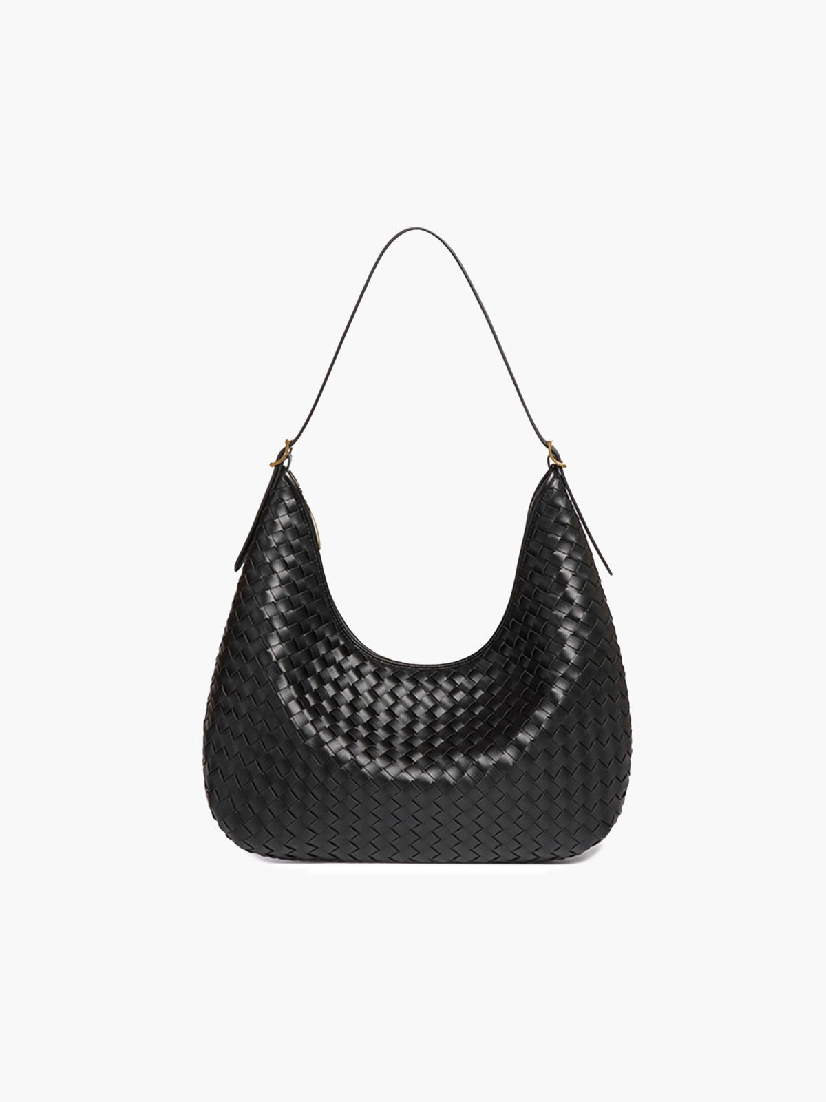 SEAME - Helen Woven Tote Bag Black Regular
