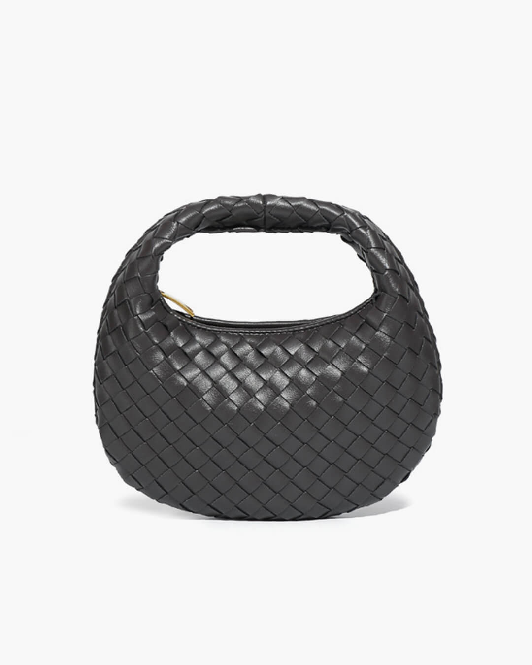 SEAME - Jessy Woven Hobo Mini Bag Coffee Regular