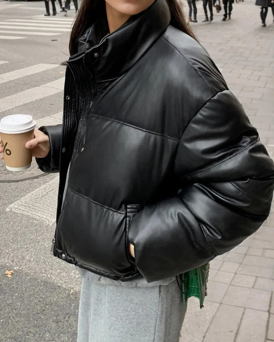 SEAME - Joan Down Jacket Black S