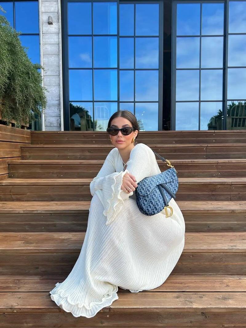 Seame - Marla Maxi Dress Brown S