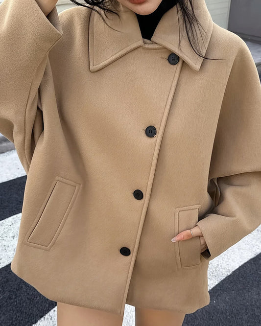 Cece Collared Trench Coat