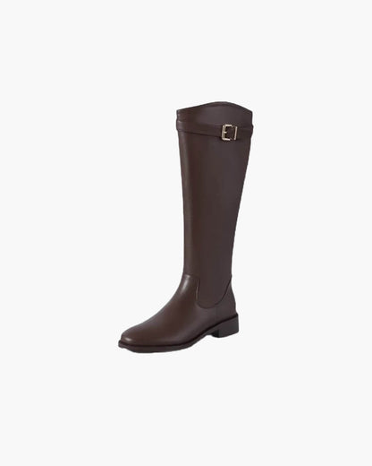 SEAME - Cora Knee High Leather Boots Black 35